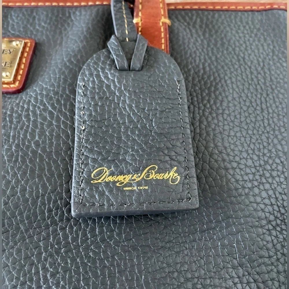 Dooney & Bourke Pebble Grain Leather Charleston Shopper